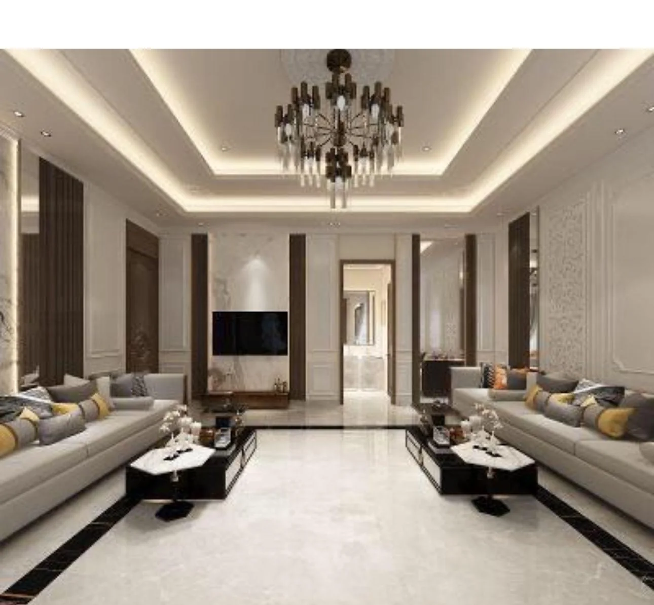 Gypsum board ceiling and interior work Kuwait 29
